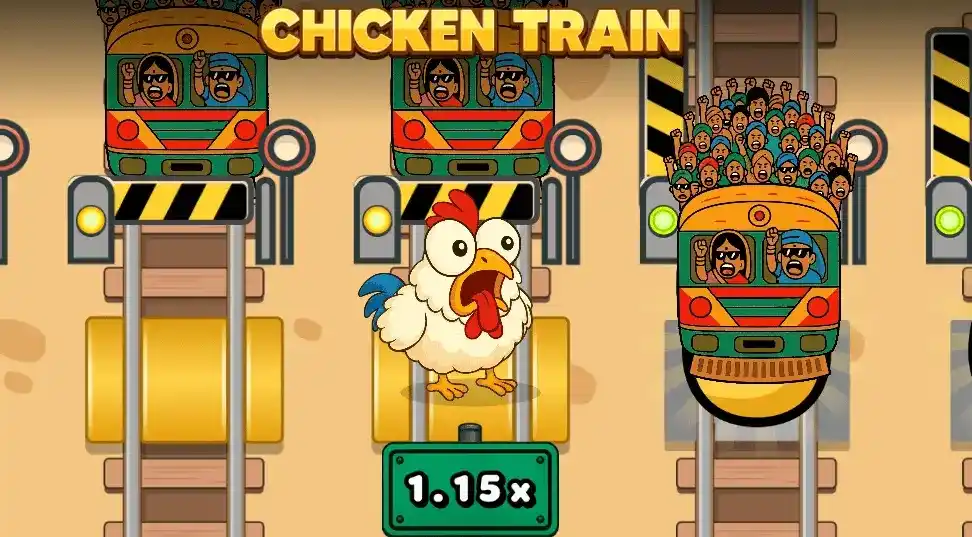 What Is Chicken vs Train?